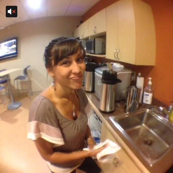 @BrittanyCarr27 says “Dishes go in the dishwasher, not the sink.” @BrittanyCarr27 says “Dishes go in the dishwasher, not the sink.”